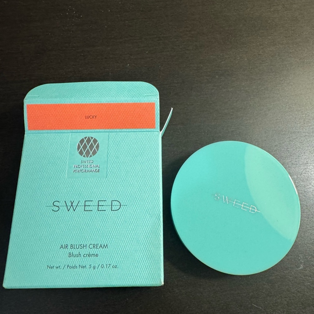 Sweed Air Blush Cream Lucky Full Size 5 g .17 oz NIB